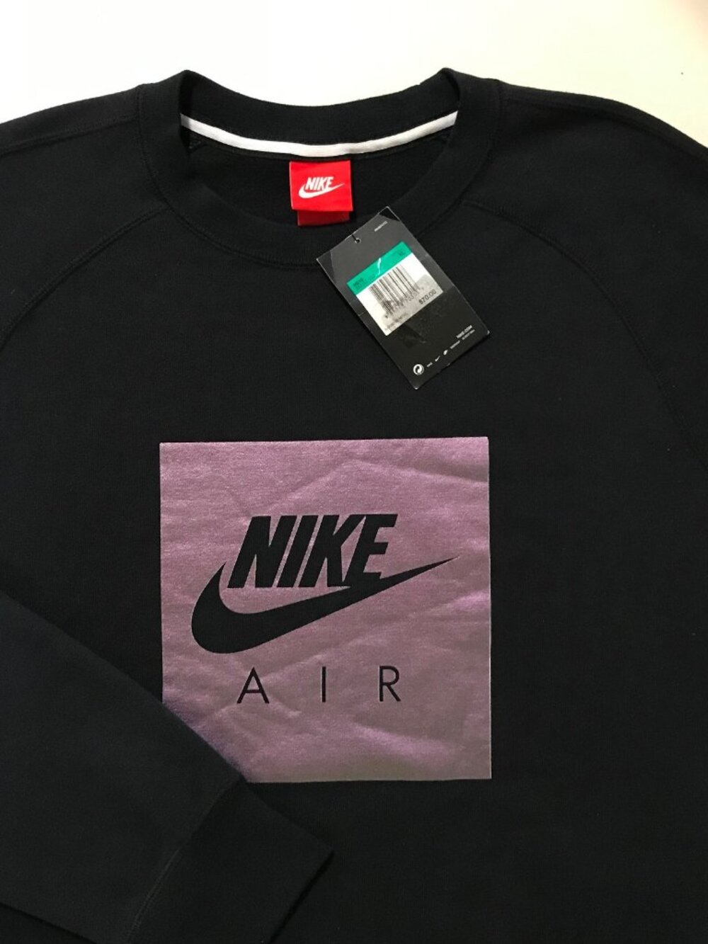 Men's Vintage Nike Sportswear Fleece Air Heritage Sweatshirt-Size XL (832162